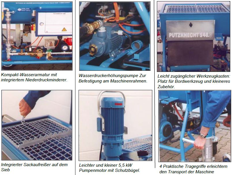 Uelzener PUTZKNECHT S48.3 Universalmischpumpe 3 Uelzener PUTZKNECHT S48.3 Universalmischpumpe 3