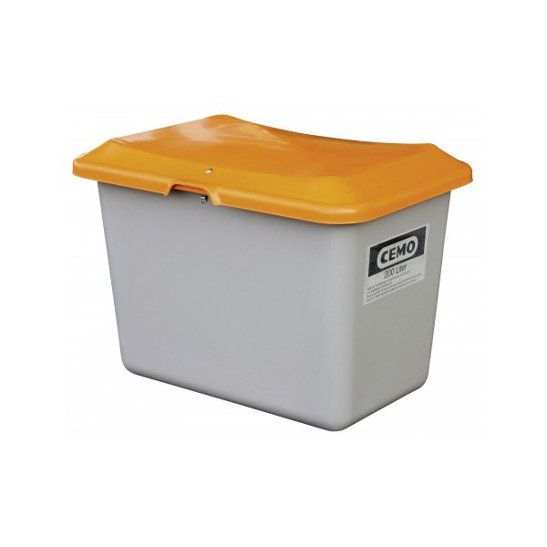 CEMO Streugutbehälter Plus3 200l grau orange
