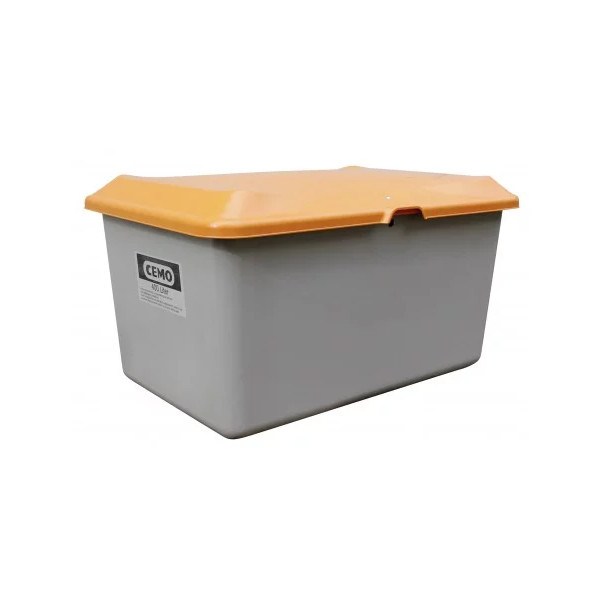 CEMO Streugutbehälter Plus3 400l grau orange