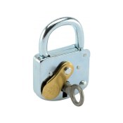 CEMO Vorhängeschloss verzinkt Streugutbehälter