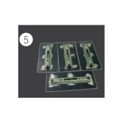 Norton Clipper Nachbearbeitungsglättflügel bewegliche Mutter CT 901 MTA 36 Satz von 4