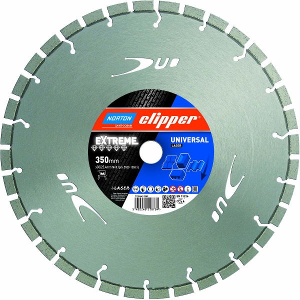 Norton Clipper Extreme Universal Laser Diamanttrennscheibe