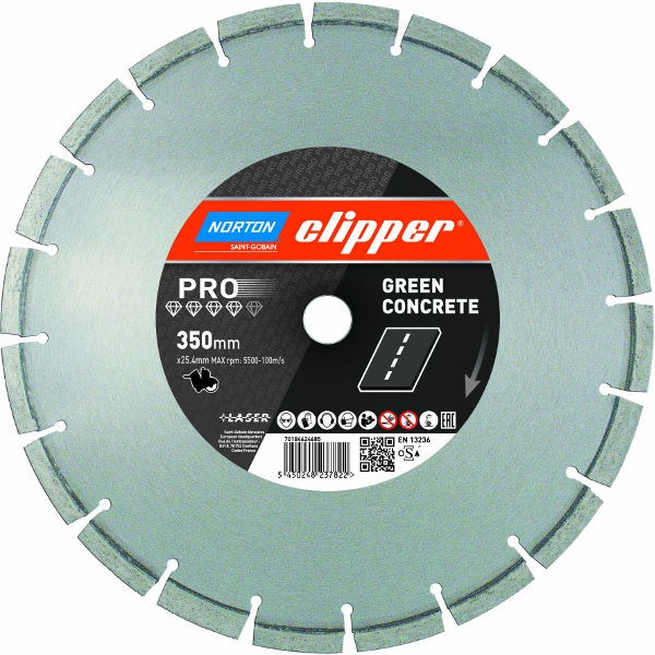 Norton Clipper Pro Green Concrete Diamantscheibe