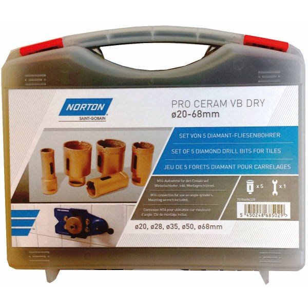 Norton Clipper Extreme VB SET Diamantbohrer
