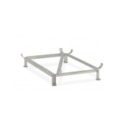 CEMO Stahlfußgestell verzinkt 550