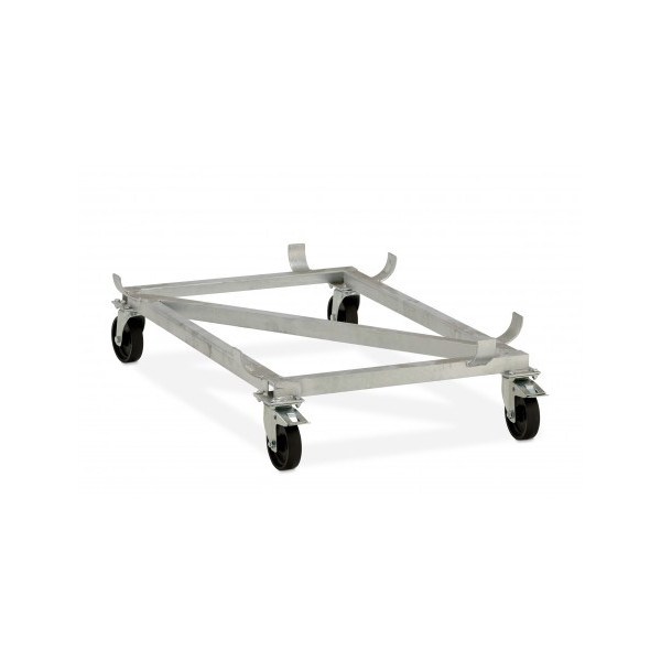 CEMO Lenkrollengestell verzinkt 700