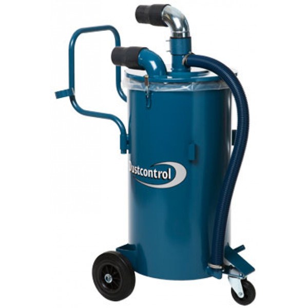 Dustcontrol DC F Mobil mit Plastiksack Vorabscheider