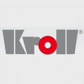 Kroll Rauchrohr, 1 m Länge, Stahlblech feueraluminiert, Stärke 0,6 mm, Durchmesser 100 mm, für Kroll M25