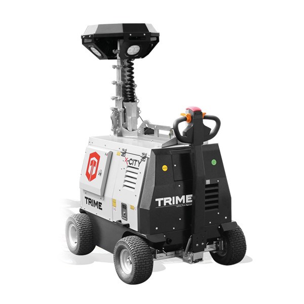 TRIME X-CITY HYBRID 3,5 m Mast 4 x 85 W LED Flutlicht