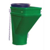 GRÜN Abzweigstück 1100 für Schuttrohr 1100 und SchuttStar 120