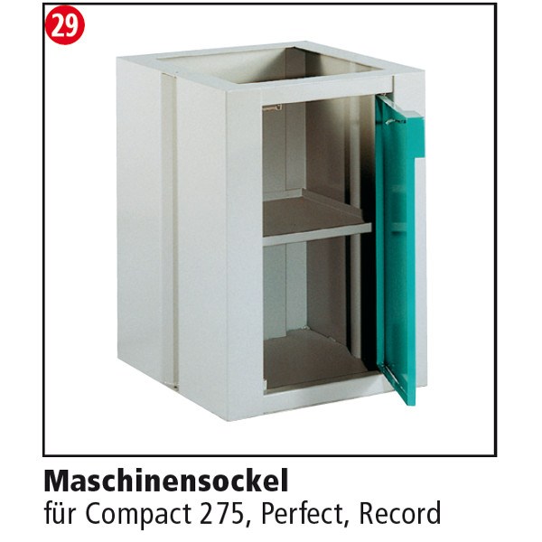 Berg und Schmid Compact 275 Maschinenuntergestell mit Werkzeugfach