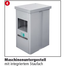 Berg und Schmid Maschinengestell mit Staufach PBS