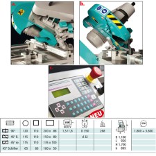 Berg und Schmid Velox 350 HA MPS Aluminium-Kreissäge 400 V