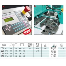 Berg und Schmid VKS 370 VA CNC 17 - 70 Vertikalkreissäge 400 V