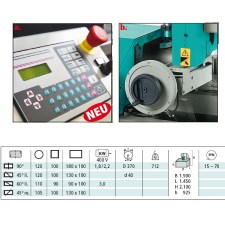 Berg und Schmid VKS 370 VA MPS 15 - 70 Vertikalkreissäge 400 V