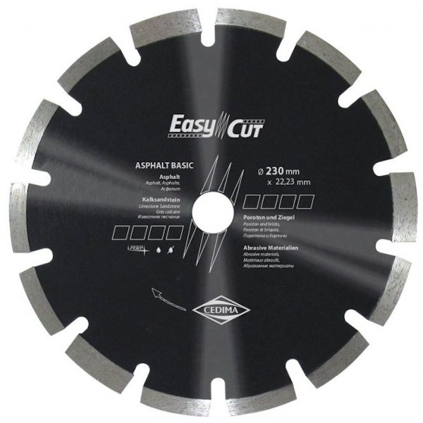 CEDIMA Asphalt Basic Diamantscheibe