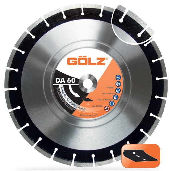GÖLZ DA60 Standard Diamantscheibe