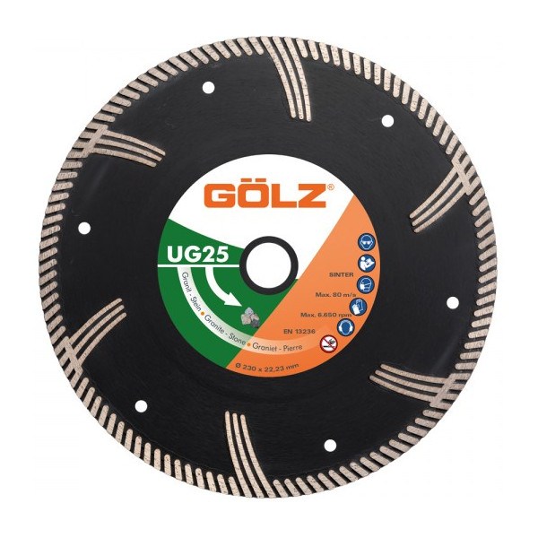 GÖLZ UG25 Turbo Diamanttrennscheibe