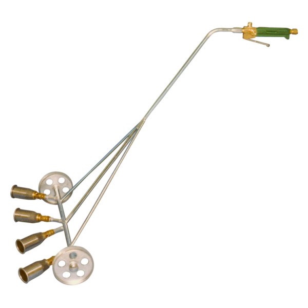 GRÜN 4-flammige Rollenaufschweißbrenner V4/45