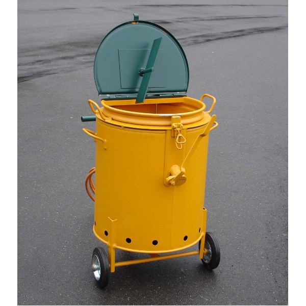 GRÜN Vergussmasse-Kocher VK 50 HR mit Handfahreinrichtung und Temperaturanzeige