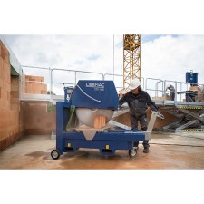 LISSMAC DTS 700 Blocksteinsäge inklusive 1 Diamantscheibe Ø 700 mm Poroton Kalksandstein