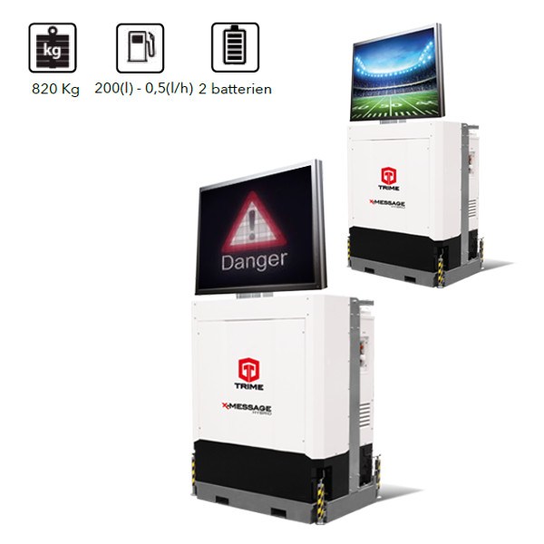 TRIME X-Message Hybrid LED Bildschirm