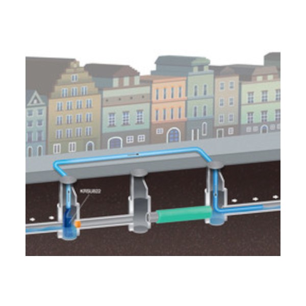 Tsurumi Pump KRSU-Linie KRSU822 Kanalschachtpumpe 22 kW