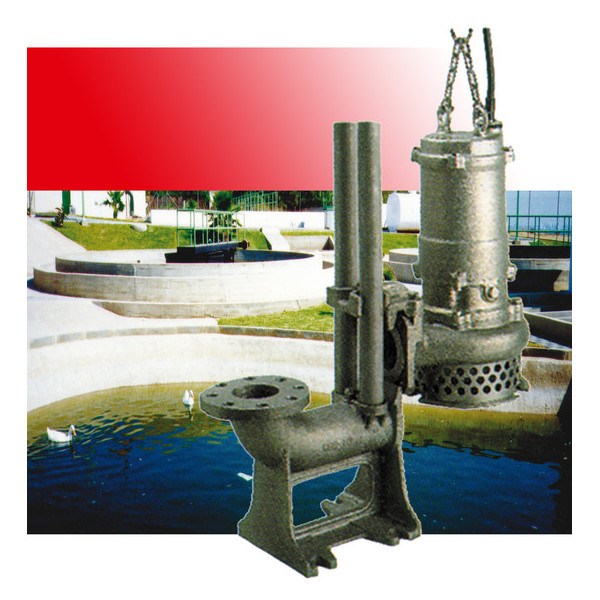 Tsurumi Pump SFQ-Linie 80SFQ21.5 Edelstahlpumpe korrosive Flüssigkeiten 1,5 kW